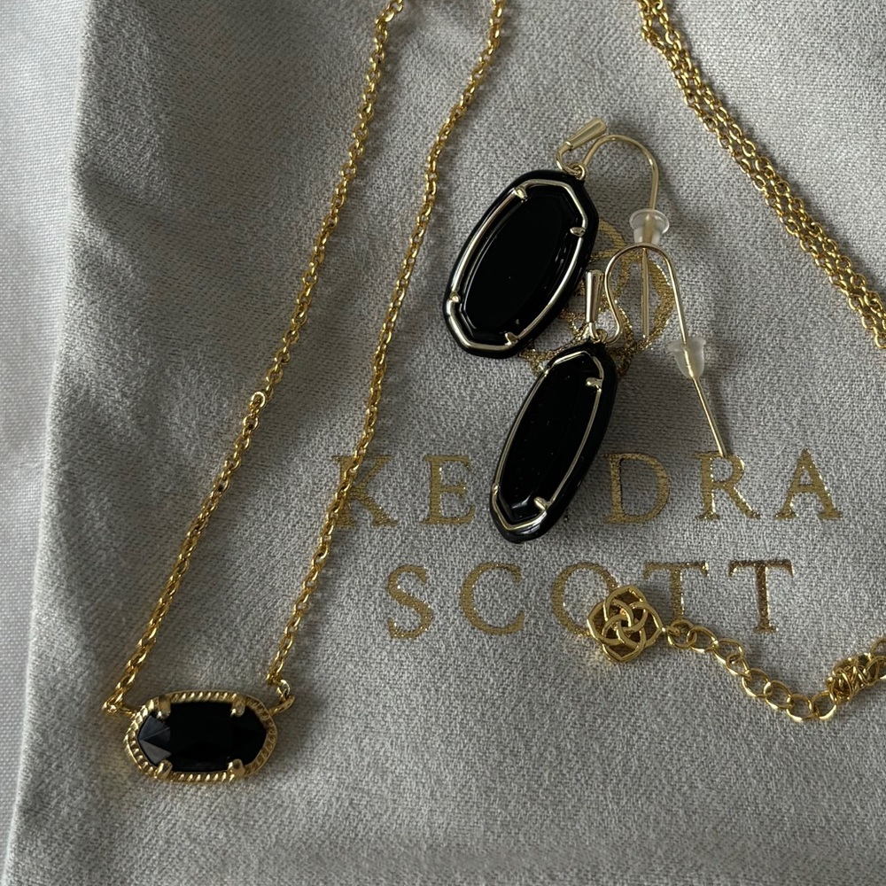 Kendra Scott Necklace and Earrings